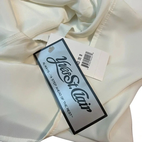 Vintage Yves St Clair Cream Lace Blouse - Picture 6 of 6